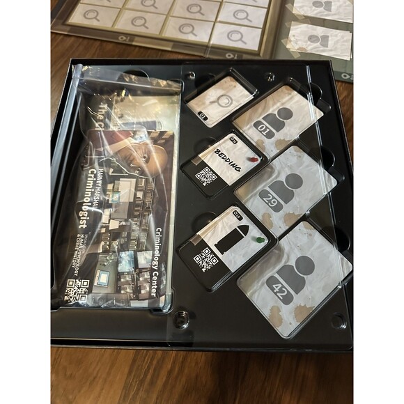 Chronicles Of Crime Board Game Lucky Duck Mystery VR App COMPLETE - Picture 16 of 16